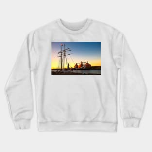 Sunset, sails and Silos Crewneck Sweatshirt